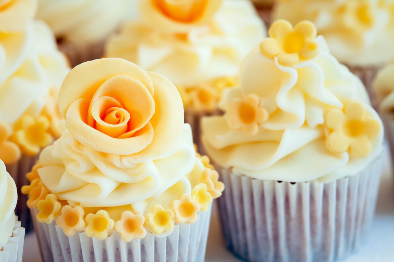 Wedding cupcakes